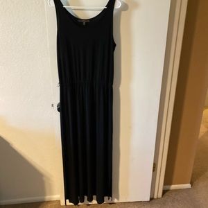 Black medium maxi dress